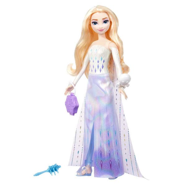 Frozen Prinsessan Snurra Och Avslöja överraska Elsa Doll Disney
