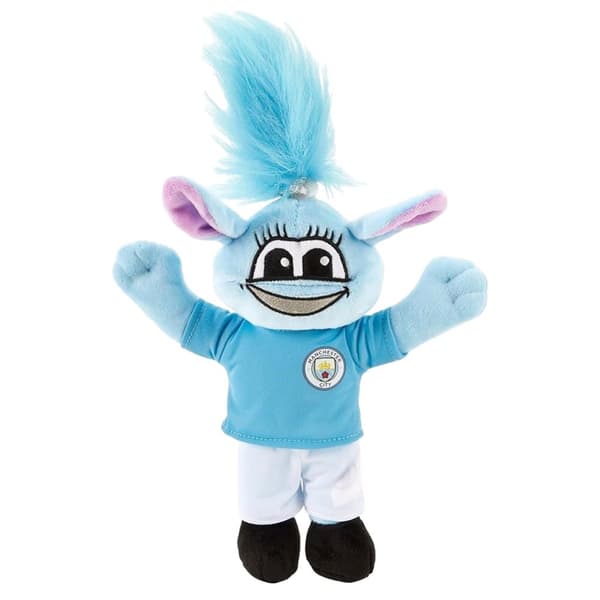Manchester City FC Moonbeam Mascot Plush Toy Sky Blue/White One Size