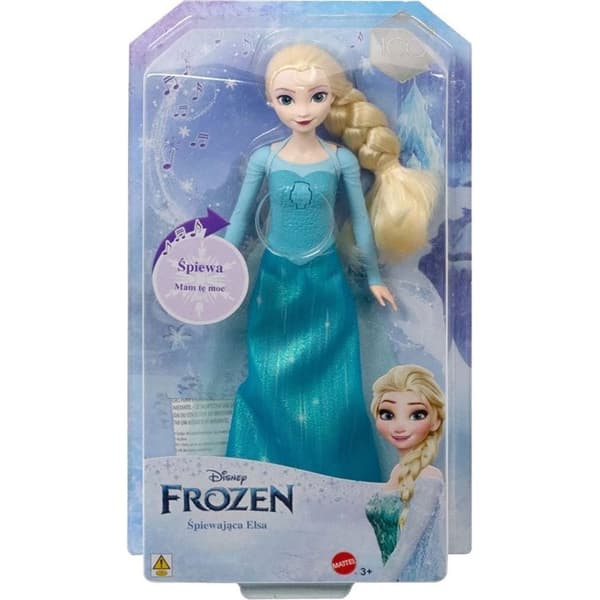 Mattel Frozen Frozen Singing Elsa Polish Version Hmg36 Docka