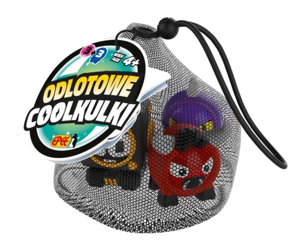 Epee Figurine Odlotowe Coolkulki - 3 bollar + 3 kläder - netto