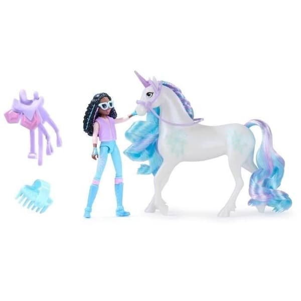 SPIN MASTER UNIHORN OCH GLACIER OCH LAYLA DOLL SET Unicorn Academy