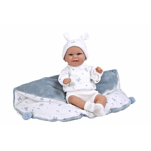 MuÑecas Arias Elegance Babyto-dukke Med Tæppevægt 35 Cm