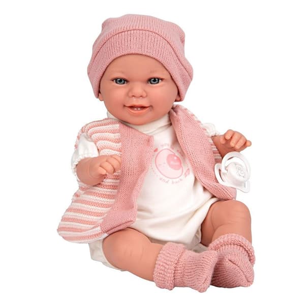 MuÑecas Arias Elegance Babyto-nukke Try Me -naurumekanismilla 35 Cm
