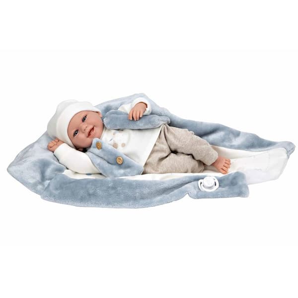 MuÑecas Arias Colin Elegance Babydocka Med Filtvikt 40 Cm