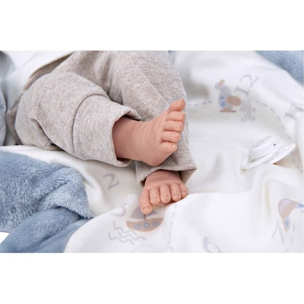 MuÑecas Arias Colin Elegance Babydocka Med Filtvikt 40 Cm