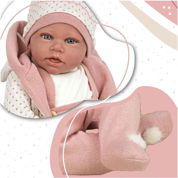 MuÑecas Arias Anuk Elegance Babyvægtdukke 54 Cm