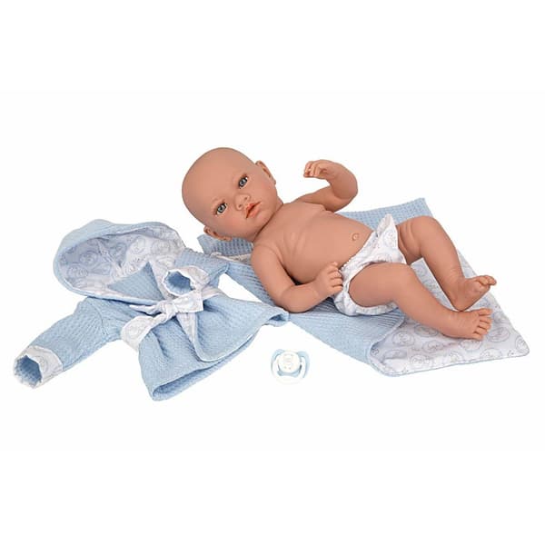 MuÑecas Arias Elegance Aria Med Babydocka Med Kropp Av Filt 38 Cm