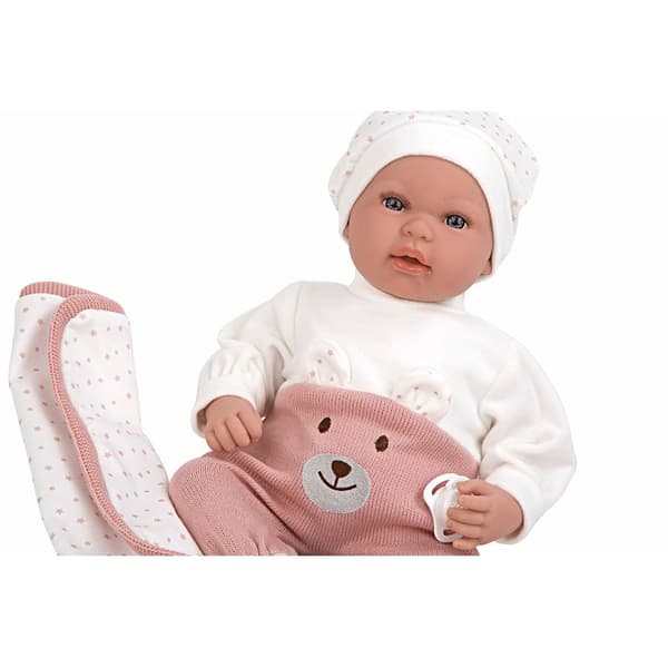MuÑecas Arias Elegance Mies Med Filt Med Skrattmekanism Prova Mig Docka 45 Cm
