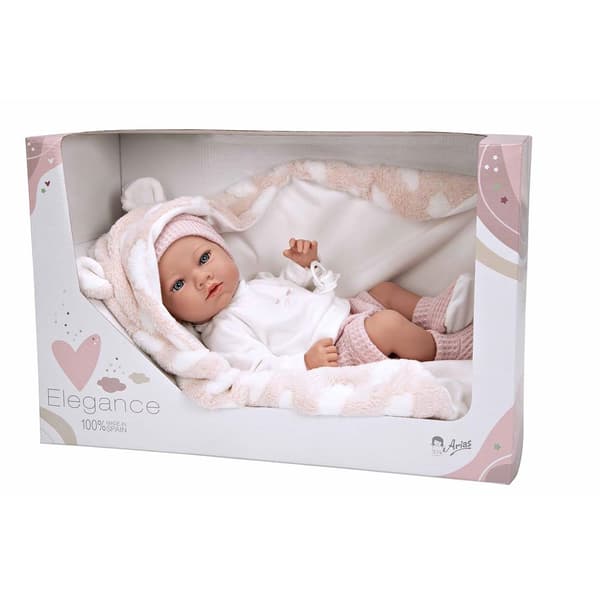 MuÑecas Arias Elegance Viktad Vinylkroppsdocka För Flicka 38 Cm