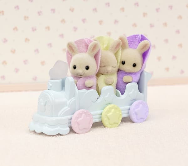 Sylvanian Families Badetoalett til trillingene