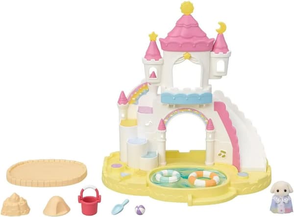 Sylvanian Families Set med sandlåda och pool