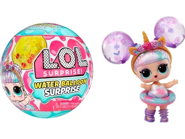 L.O.L. Surprise Vesipallo Yllätys Tots (lajiteltu tuote, yksi hahmo)