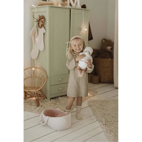 MuÑecas Arias Elegance Andie Med Barnevogn Med Prøv Mig Græde Mekanisme Med Taske Til Babydukke 40 Cm