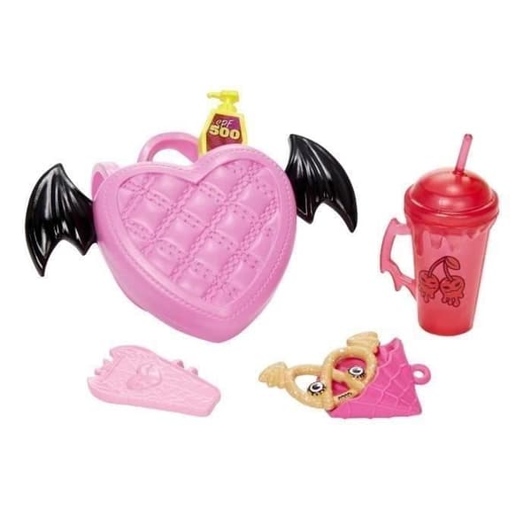Monster High-Draculaura-docka med husdjursfladdermus HHK51