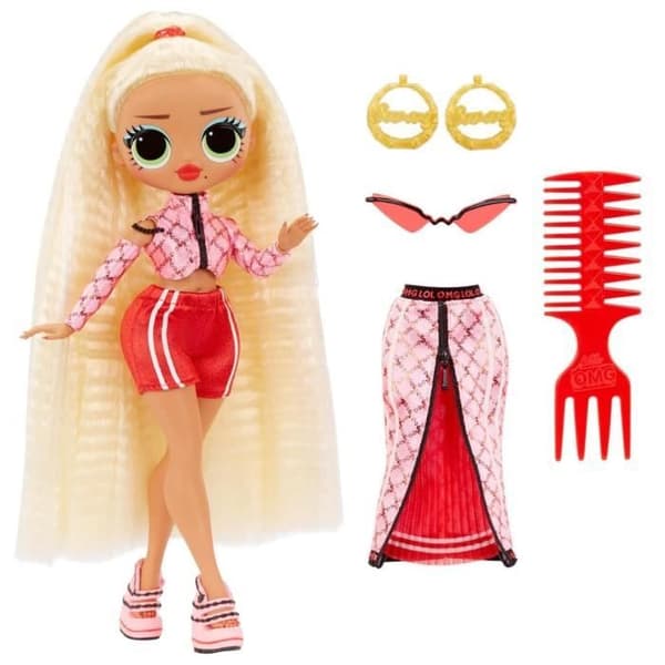 LOL Surprise OMG - 24 cm Fashion Doll - Swag - 2 outfits med kam och accessoarer - Från 4 år