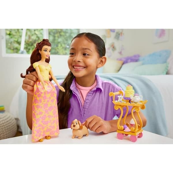 Disney Princess - Belle och hennes te-set - Dockor - 3 år och uppåt