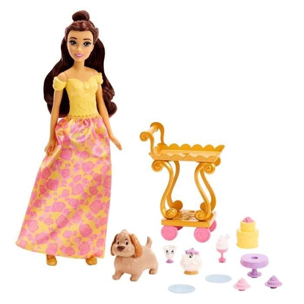 Disney Princess - Belle och hennes te-set - Dockor - 3 år och uppåt