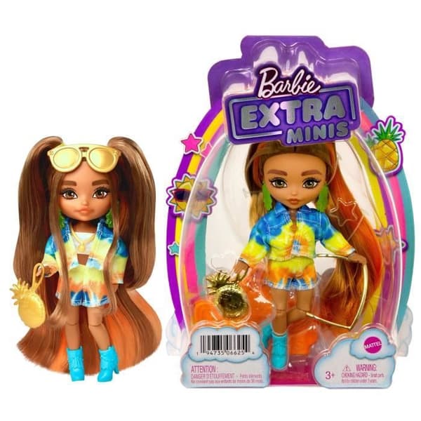 Barbie - Barbie Extra Mini Model 5 - Docka - 3 år och +