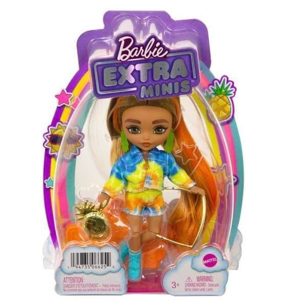 Barbie - Barbie Extra Mini Model 5 - Docka - 3 år och +