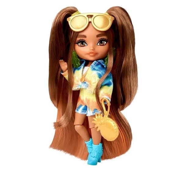 Barbie - Barbie Extra Mini Model 5 - Docka - 3 år och +