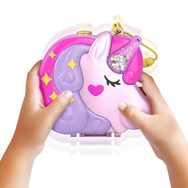 Polly Pocket - Unicorn Forest Box - Mini-Universe Doll - från 4 år och uppåt
