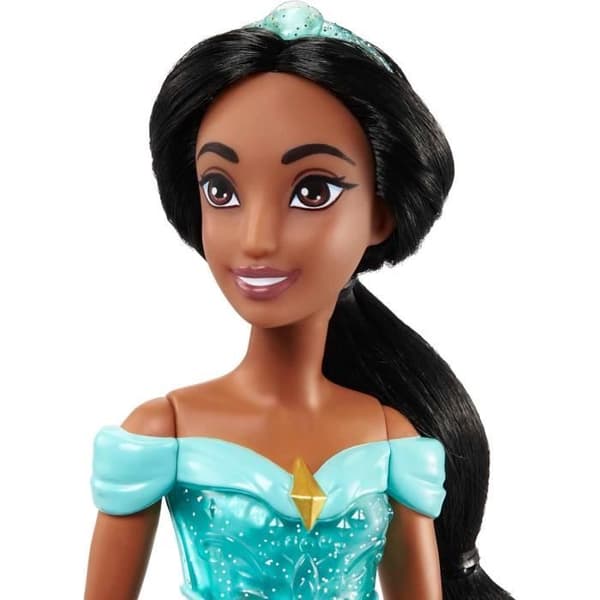 Jasmindocka 29 cm, Mattel Disney Princess Doll dressing och tillbehör HLW12