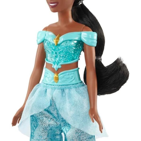 Jasmindocka 29 cm, Mattel Disney Princess Doll dressing och tillbehör HLW12
