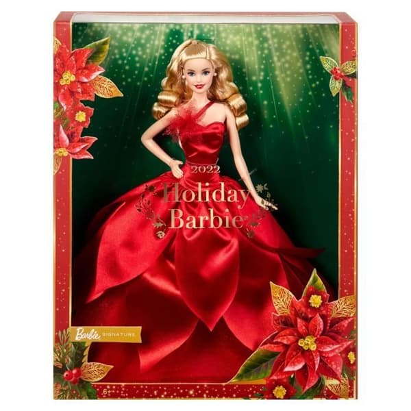 Barbie - Barbie Merry Christmas Blonde - Docka - 6 år och +