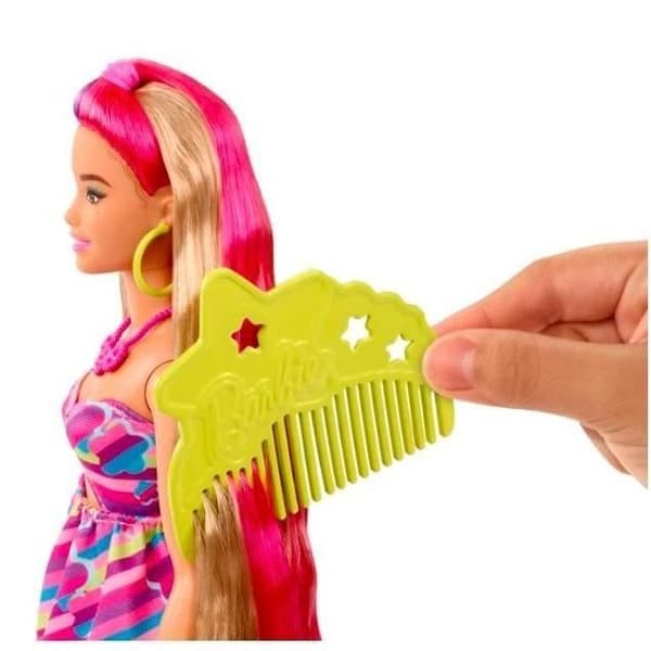 Mattel Barbie docka Totally Hair Flowers - 0194735014866