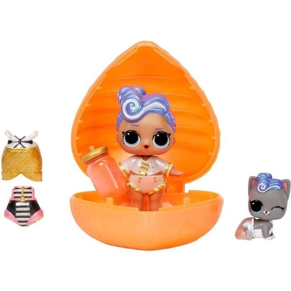 LOL. Surprise Color Change - Bubbly Surprise - Docka och husdjur med orange bärväska