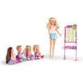 Miniatyrbild 1 av 2: Steffi Love docka - Lärare och 4 elever - Målning och tillbehör ingår
