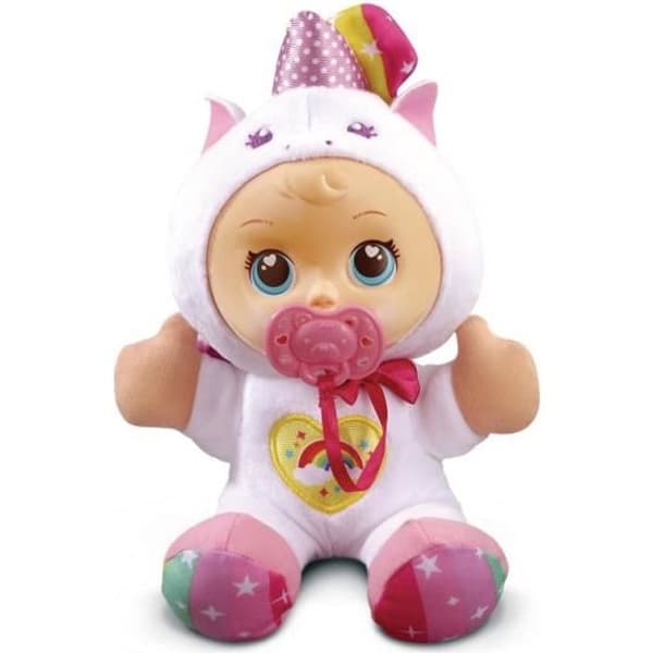 VTECH - Little Love - Sequin Unicorn Rainbow - Interaktiv docka