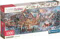Miniatyrbild 2 av 2: Clementoni Panorama Compact Christmas Collection + vykort - 1000 element