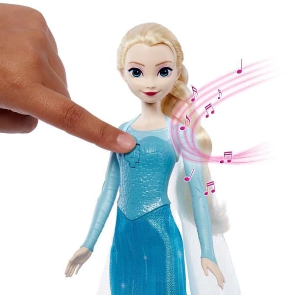Frozen-Elsa-Mattel Disney Singing Doll "Freed, Delivered" HMG31