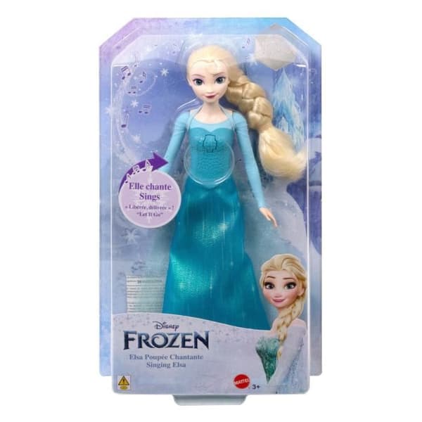 Frozen-Elsa-Mattel Disney Singing Doll "Freed, Delivered" HMG31