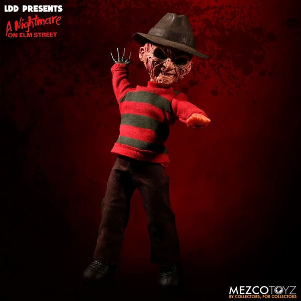 English A Nightmare on ELM Street Freddy Krueger Talking doll 25cm