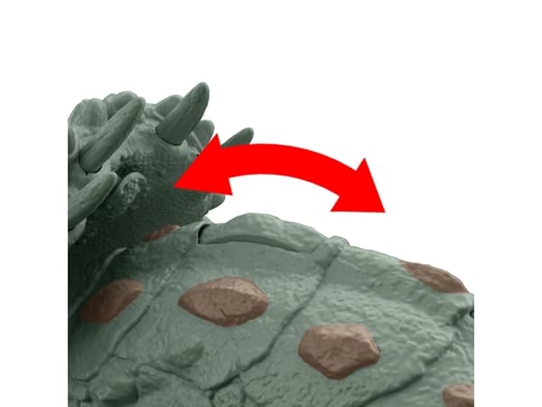 Jurassic World GIGANTIC TRACKERS Triceratops, 4 vuotta, vihreä, muovia
