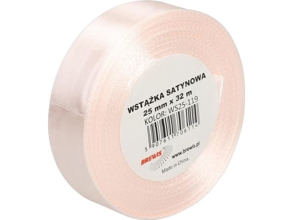 Samppanjainen satiininauha 25mm x 32m