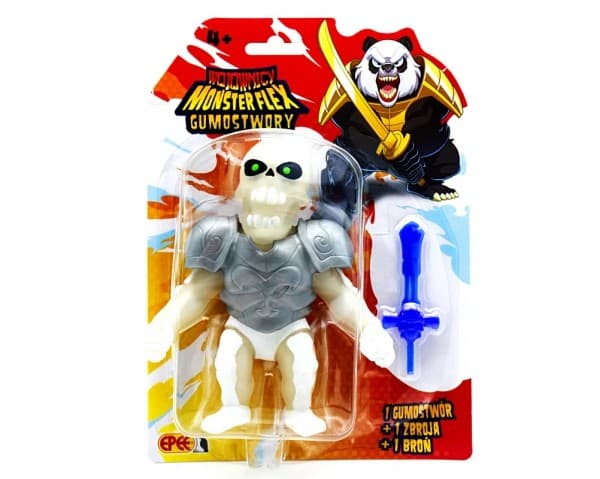 Epee-figur Gumshoe Warriors Skeletor med glödande återuppståndelsesvärd
