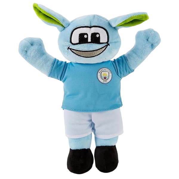 Manchester City FC Plush Moonchester Plush Toy Sky Blue/White One Size