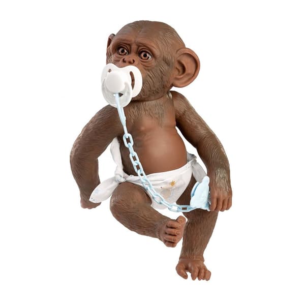 MuÑecas Guca Genfødt Abe Med Vinylkrop