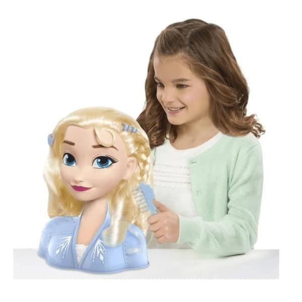 Elsa Frozen II stylinghuvud - Disney - 32805 - 26 cm