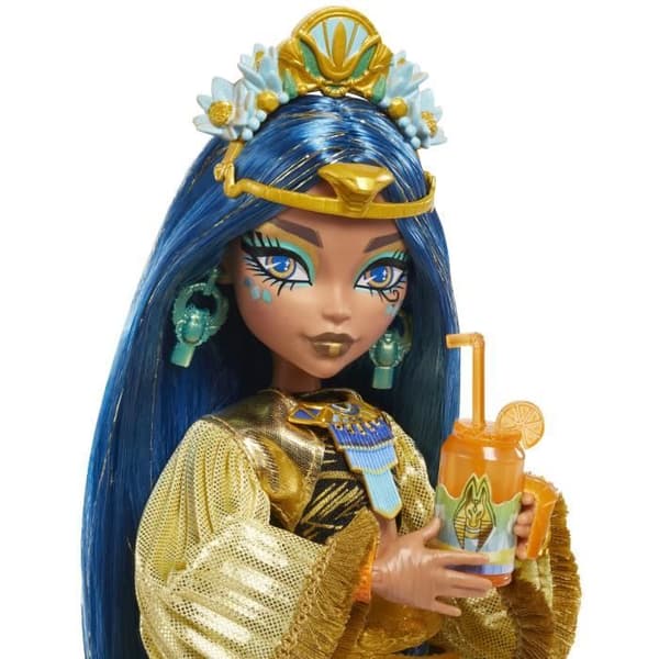 Monster High Cleo De Nile Doll med Monster Fest Outfit HXH81