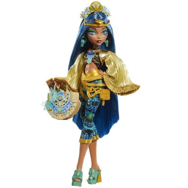 Monster High Cleo De Nile Doll med Monster Fest Outfit HXH81