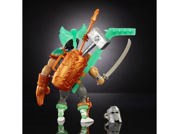 Mattel Masters of the Universe Origins Turtles of Grayskull Casey Jones toy figure