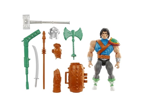 Mattel Masters of the Universe Origins Turtles of Grayskull Casey Jones toy figure