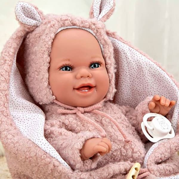 MuÑecas Arias Elegant Babyto-docka Med Filtvikt 35 Cm