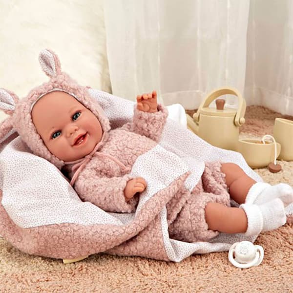 MuÑecas Arias Elegant Babyto-docka Med Filtvikt 35 Cm
