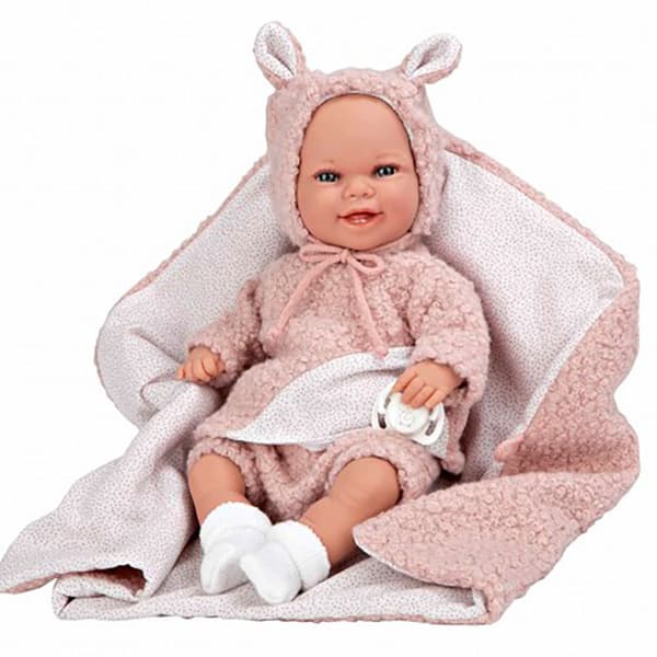 MuÑecas Arias Elegant Babyto-docka Med Filtvikt 35 Cm
