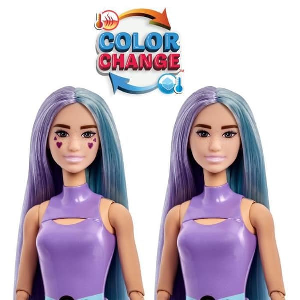 Barbie-Pop Reveal-Bubble Tea Series doftdocka med tillbehör HTJ19